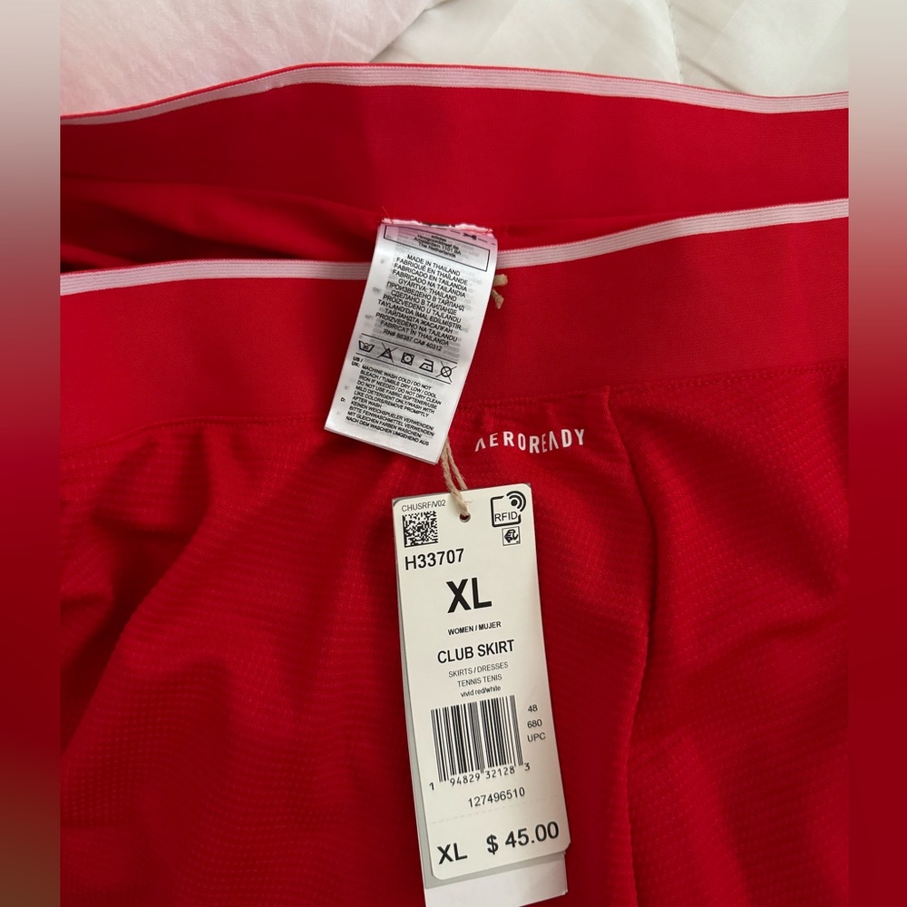 NWT Adidas Aeroready tennis skirt XL - Picture 2 of 2